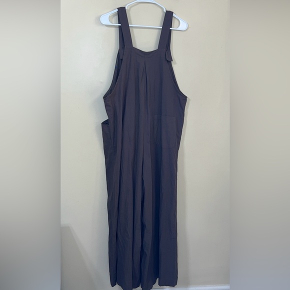 NWT Natural Life Carrington Jumpsuit women's XL mushroom - Picture 3 of 5